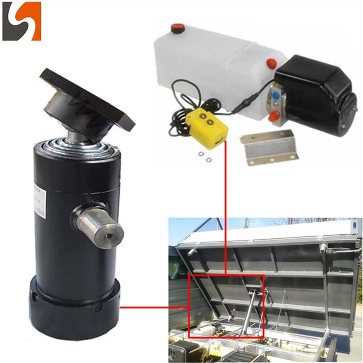 flatbed tow truck hydraulic cylinder2